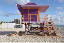 Photo Textures of Lifeguard Kiosk